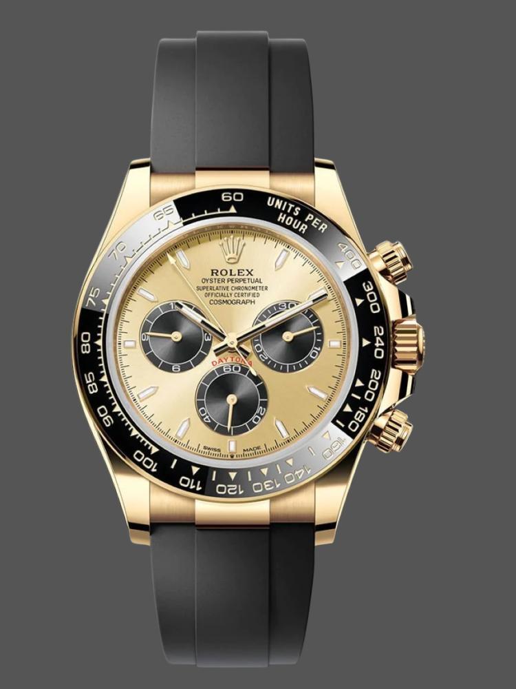 Yellow Gold Black Dial 40mm Men