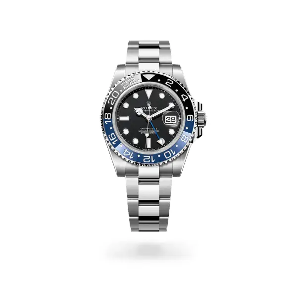 Batman Bezel Black Dial Stainless Steel 40mm Men