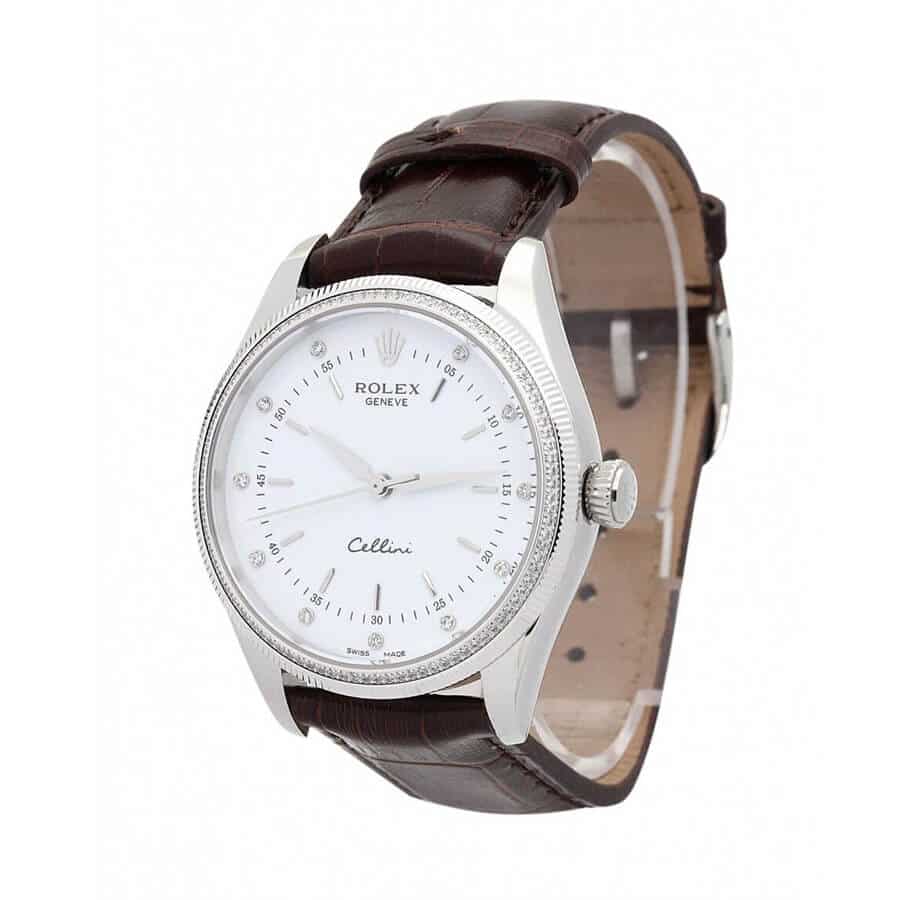 White Dial Yellow Gold 39mm Men