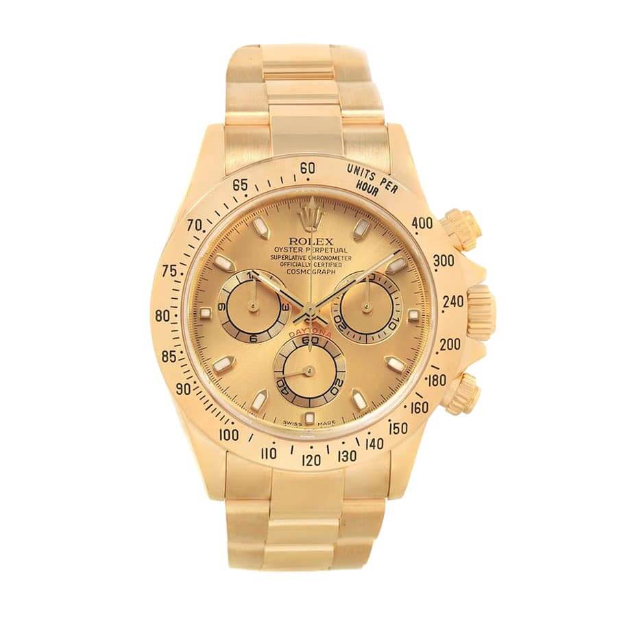 Champagne Dial Yellow Gold 40mm Men
