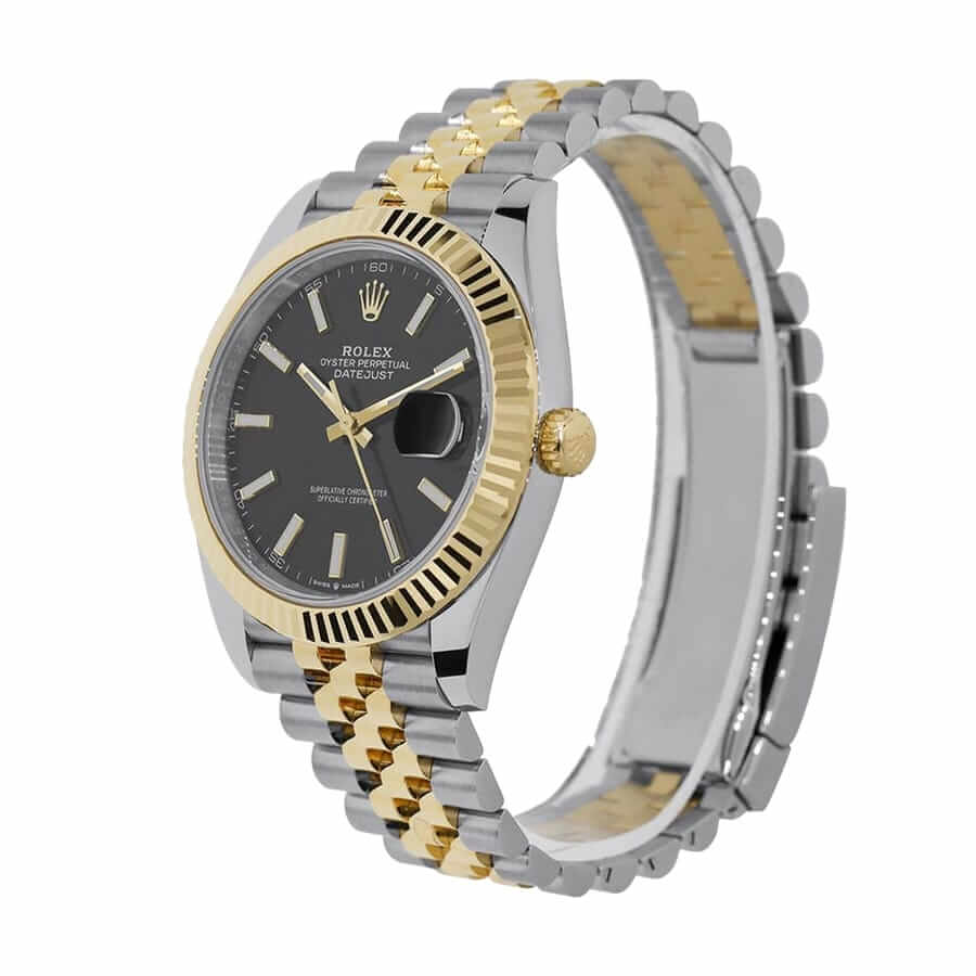 Black Dial Two-Tone 41mm Men