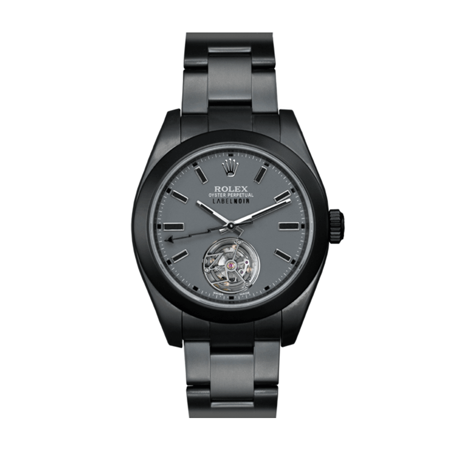Black Dial Stainless Steel 40mm Men