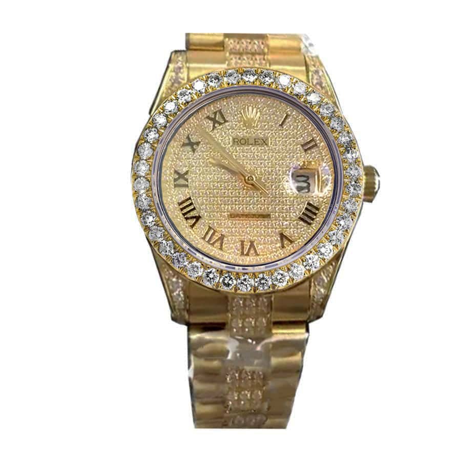 Roman Numeral Dial Stainless Steel 28mm Lady