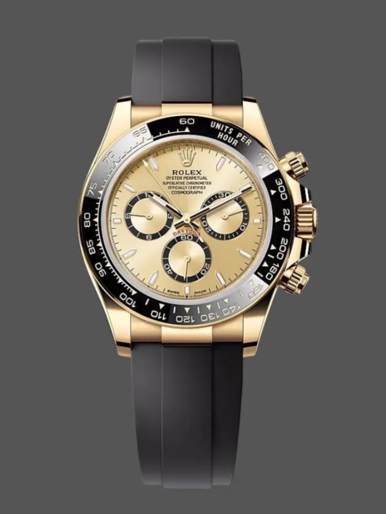 Yellow Gold Black Dial 40mm Men