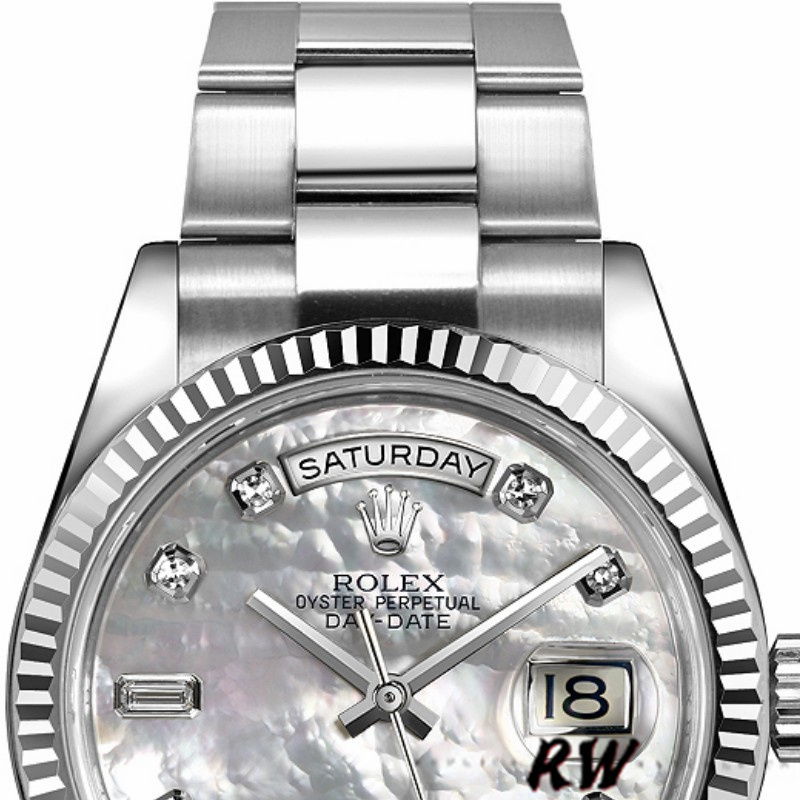 MOP Diamond Dial Date