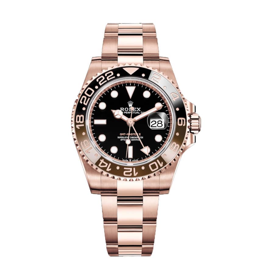 Black Dial Everose Gold 40mm Men