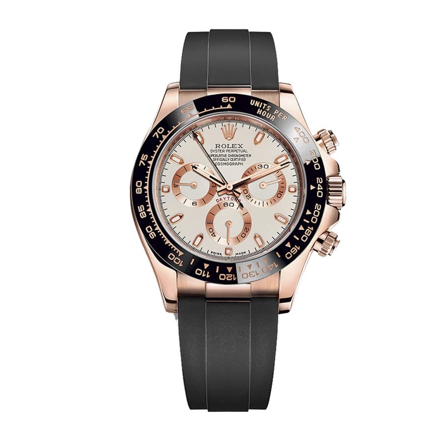 Ivory Dial Yellow Gold 40mm Men
