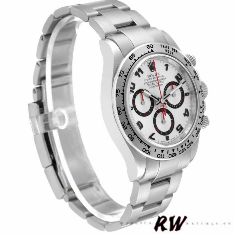 Silver Arabic Dial White Gold 40mm Men