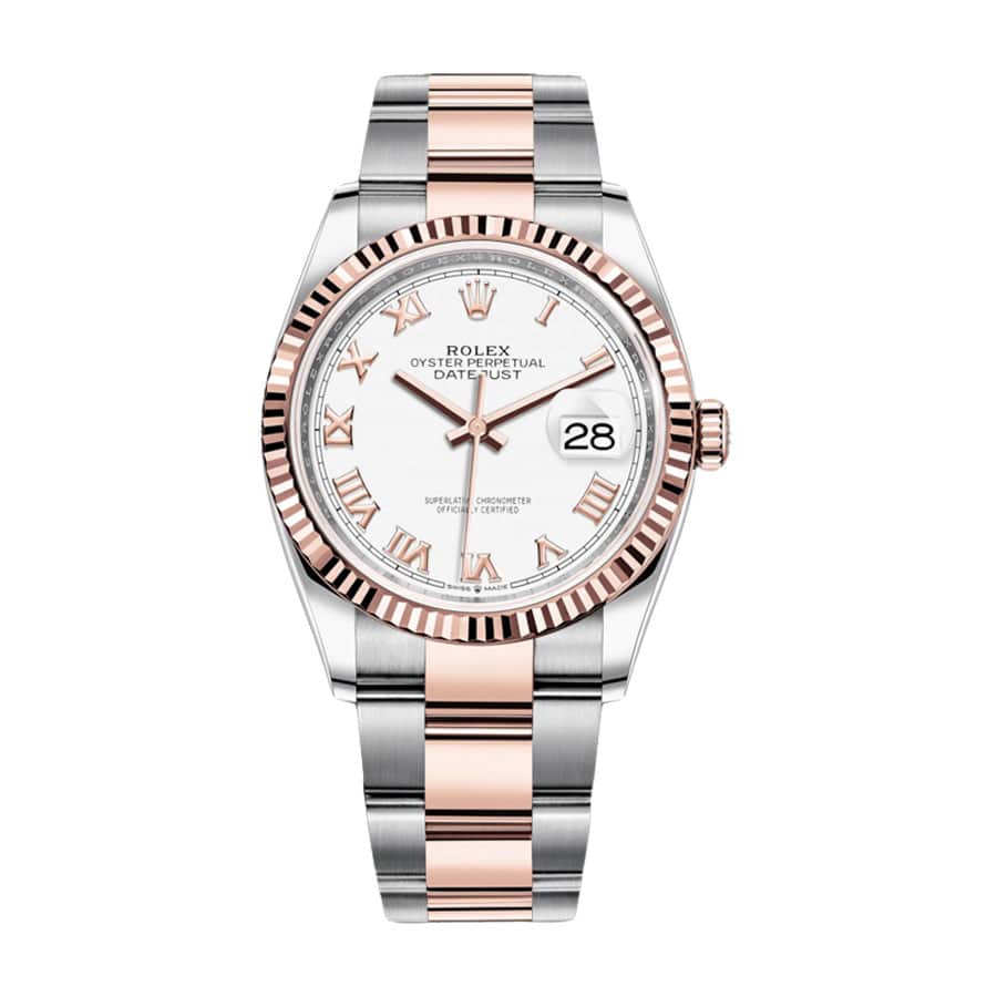 Two-Tone Grey Dial 41mm Men