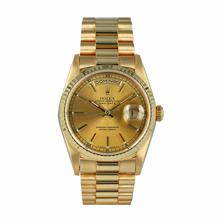 Yellow Gold Champagne Dial 40mm Men