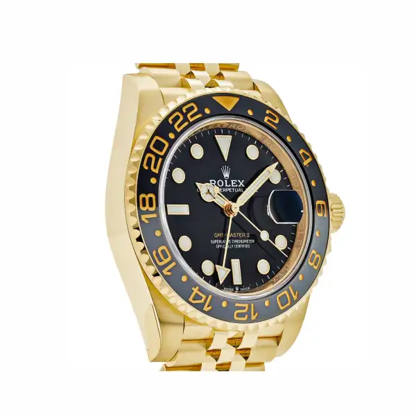 Black Dial Yellow Gold 40mm Men