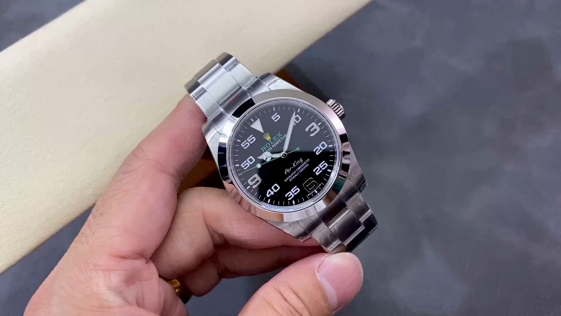 Black Arabic Dial Date