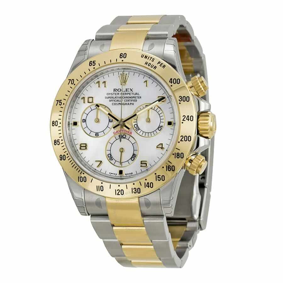 White Dial Two-Tone 40mm Men
