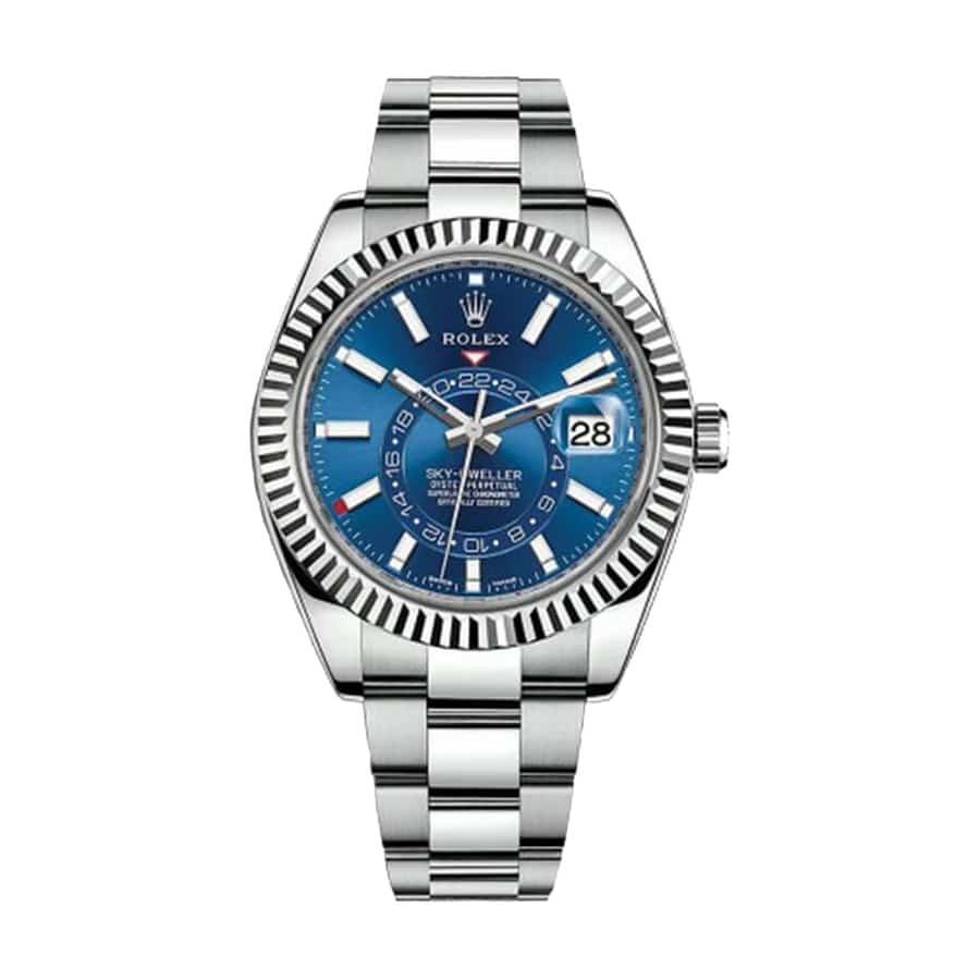 Blue Dial Stainless Steel 42mm Men