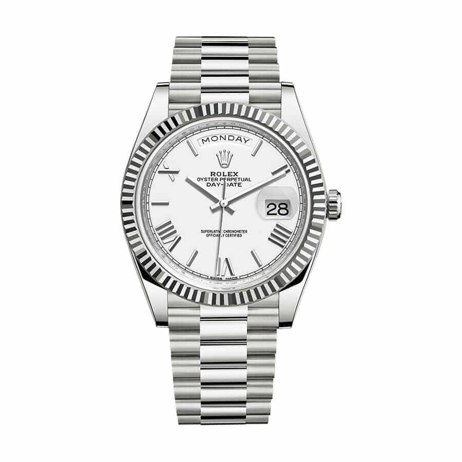 Stripe Dial Rose Gold 40mm Men