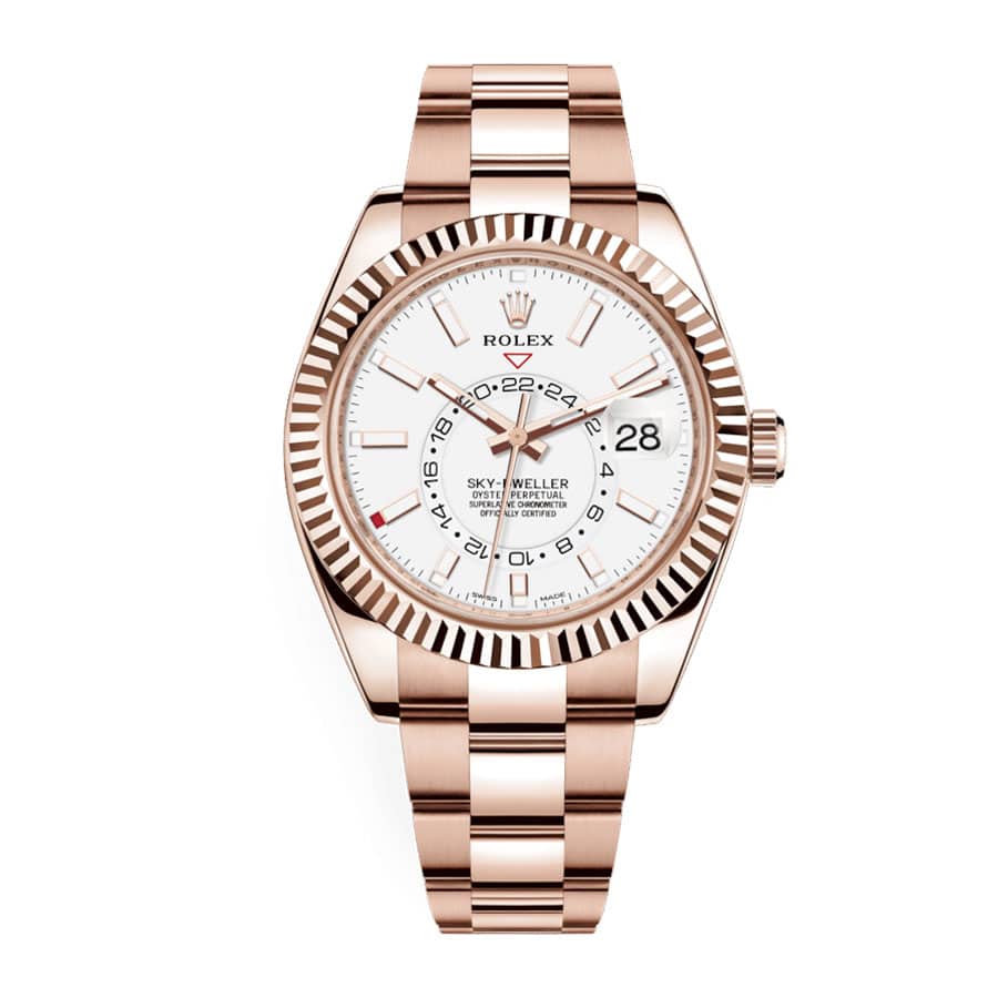 Rose Gold Black Dial 42mm Men