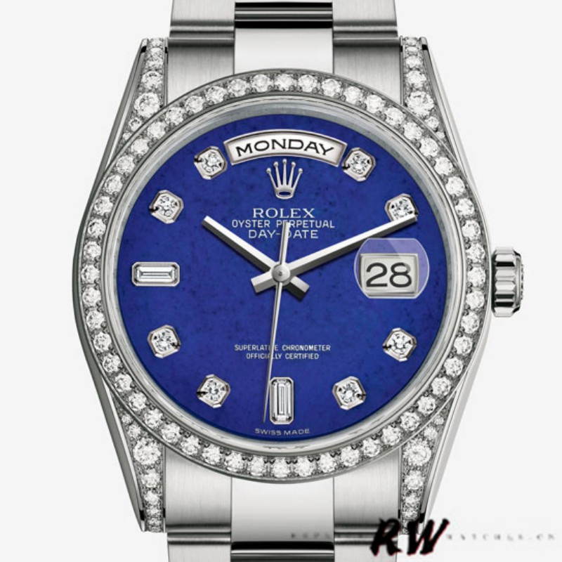 Diamond Bezel Blue Dial