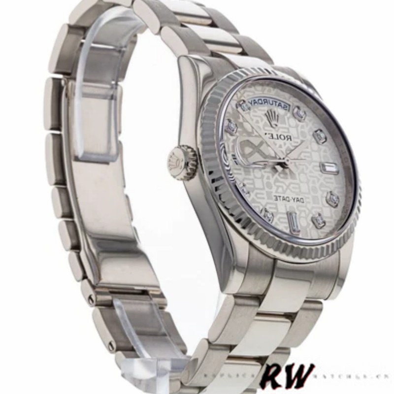 Jubilee Silver Dial Date