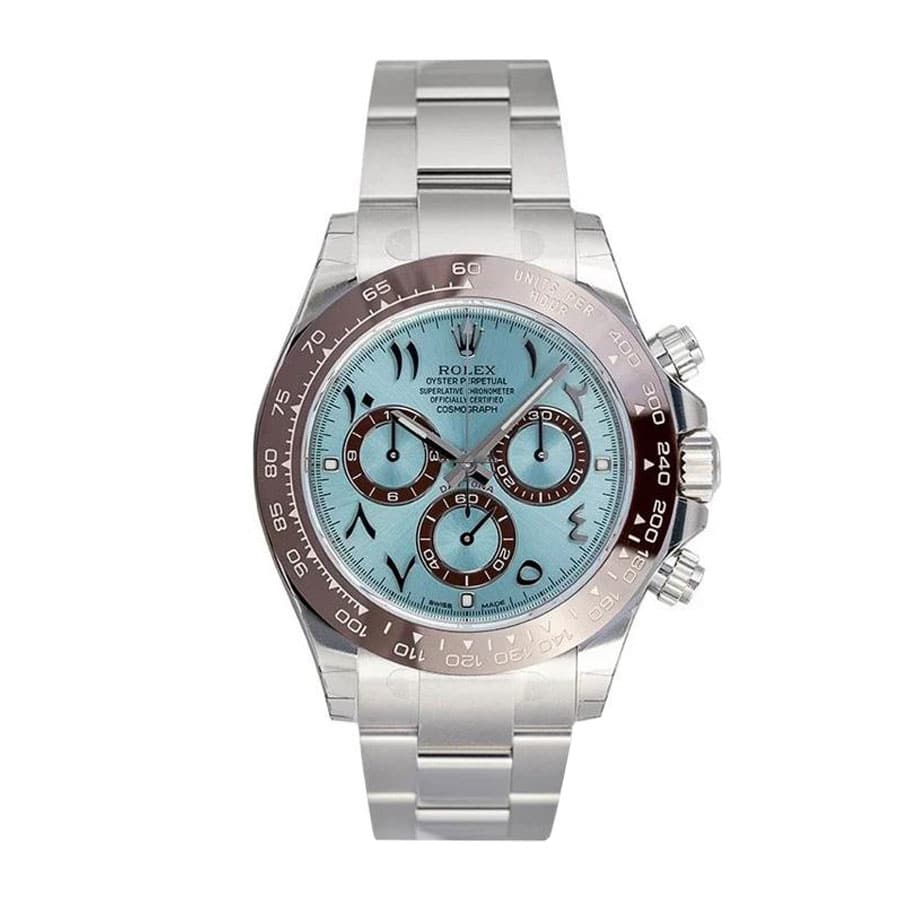 Ice Blue Dial Platinum 40mm Men