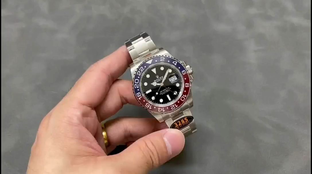 White Gold Blue Dial GMT