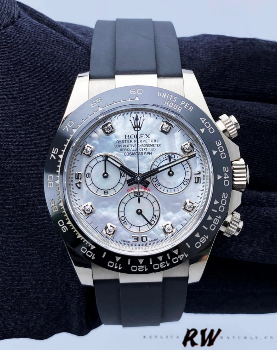 Mother of Pearl Dial Chronograph 40mm Mens