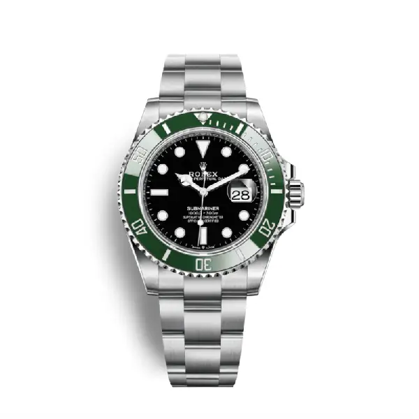 Black Dial Ceramic Bezel Stainless Steel 41mm Men