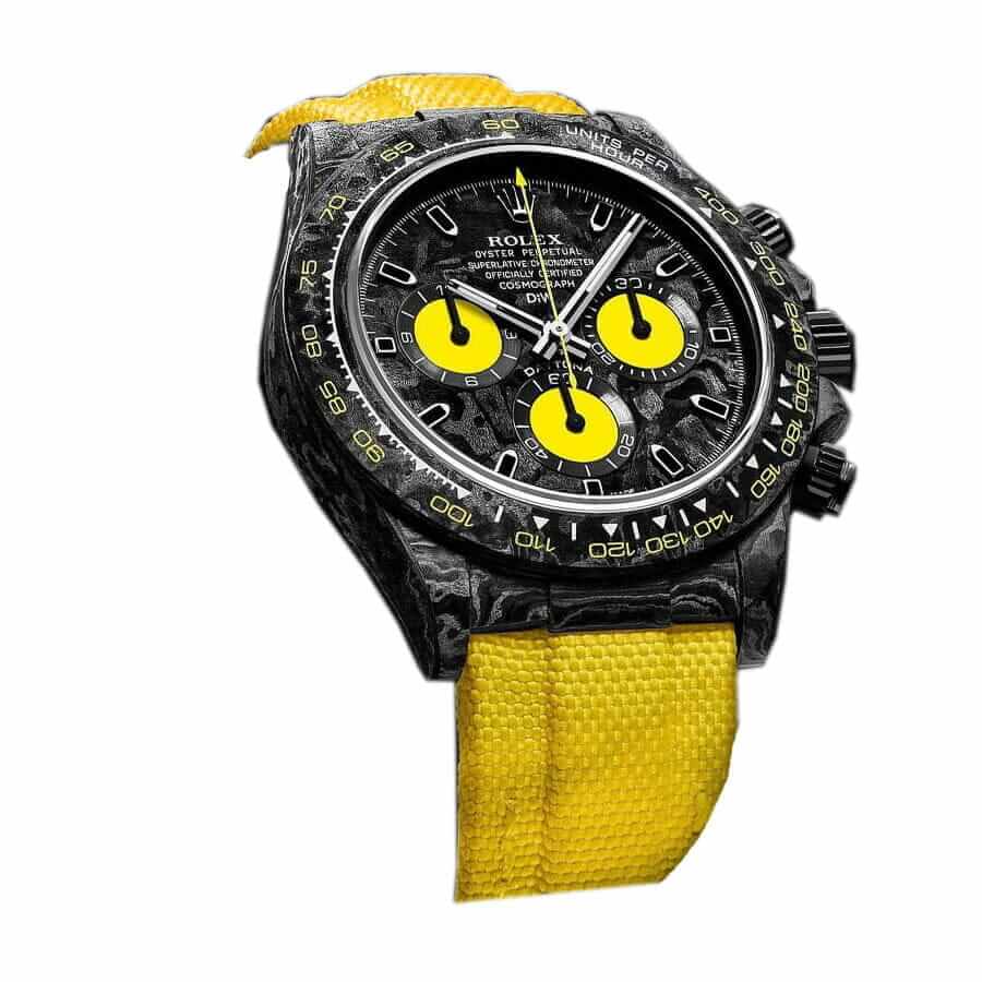 Carbon Dial Yellow Gold 40mm Men