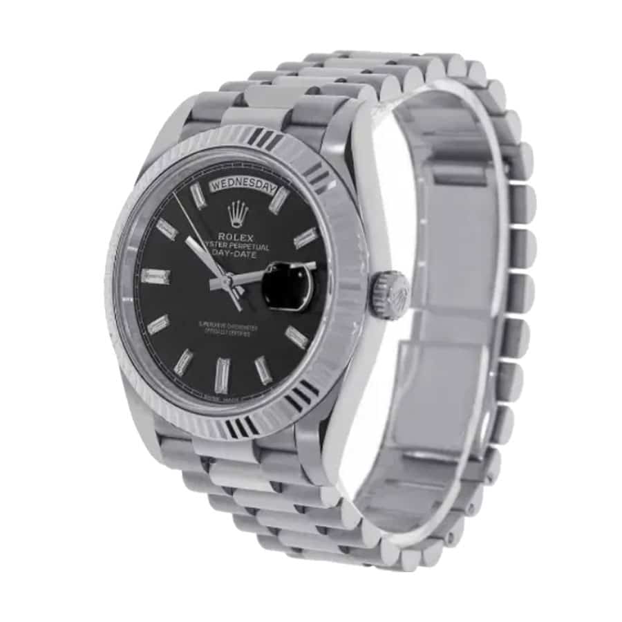 Silver Dial Stainless Steel 41mm Men