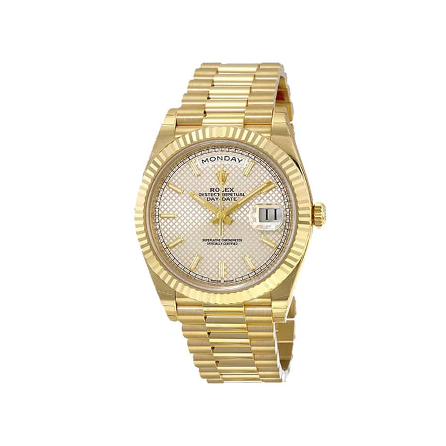 Silver Dial Stainless Steel 40mm Men