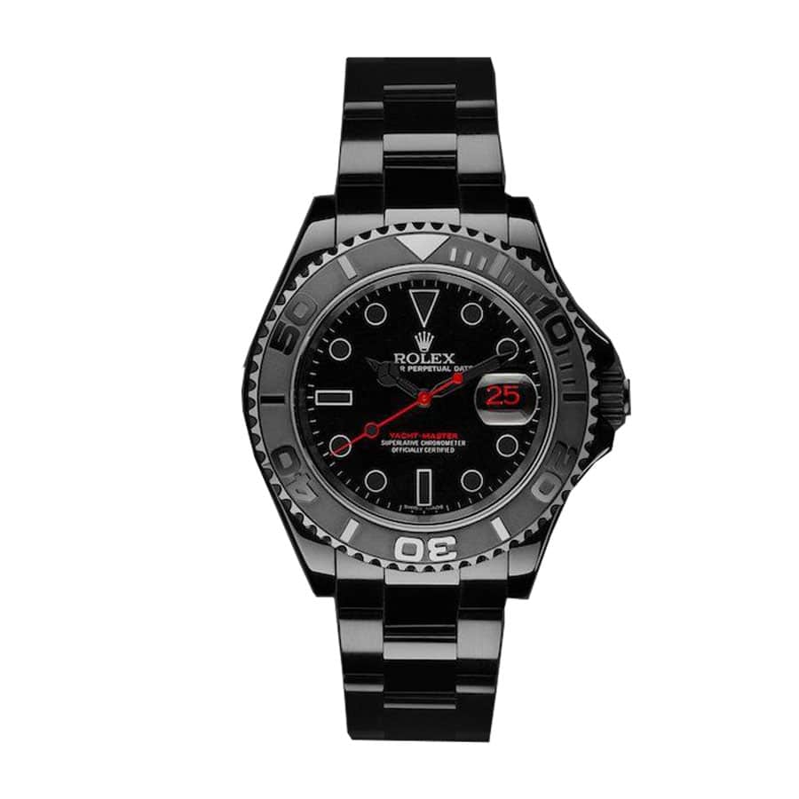 Titanium Black Dial Everose Gold 40mm Men