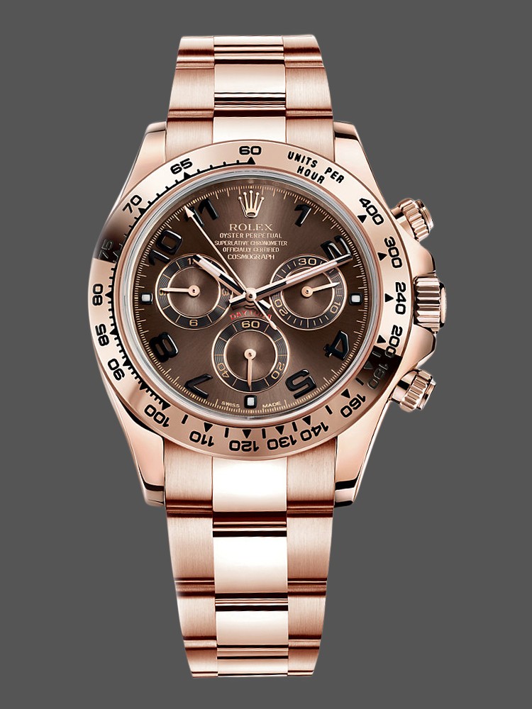 Everose Gold Brown Dial 40mm Men