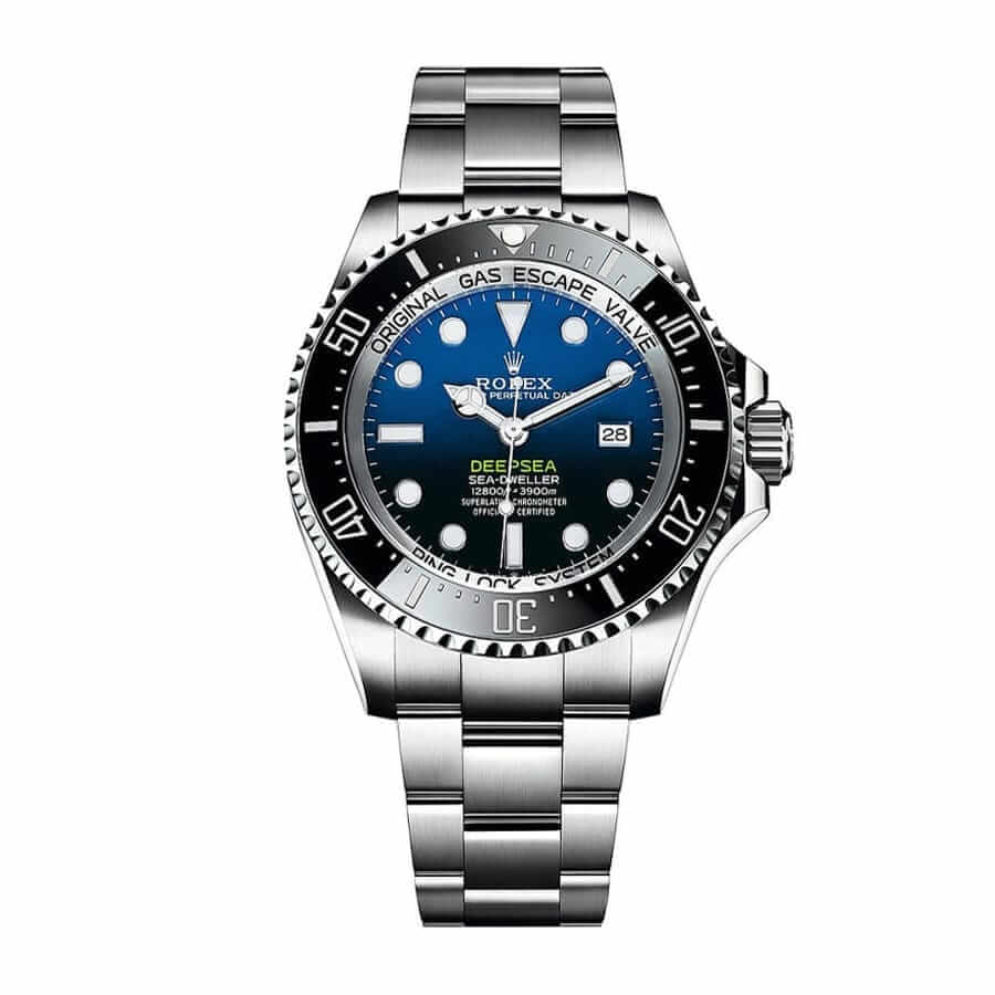 Black Dial Stainless Steel 43mm Men