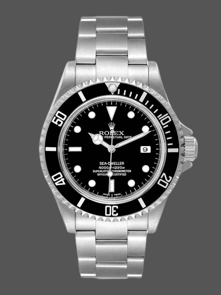 Black Dial Professional Diver 40mm Mens
