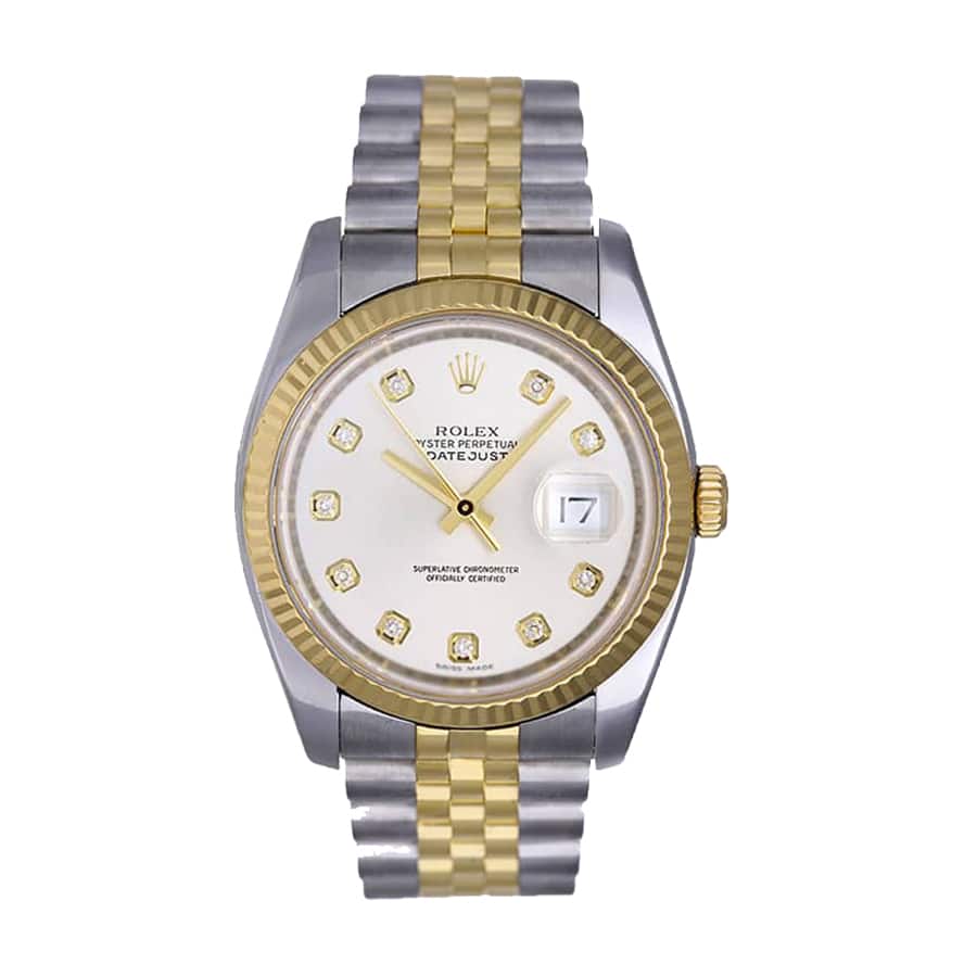 Mother Of Pearl Dial Two-Tone 28mm Lady