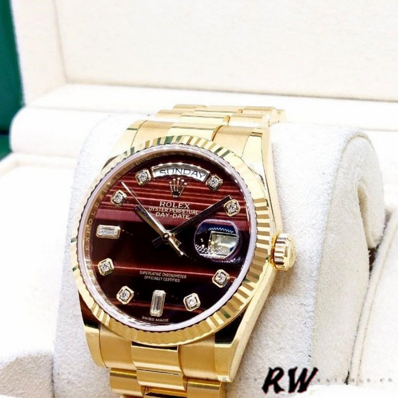 Oyster Bracelet Diamond Bulls Eye Dial Date