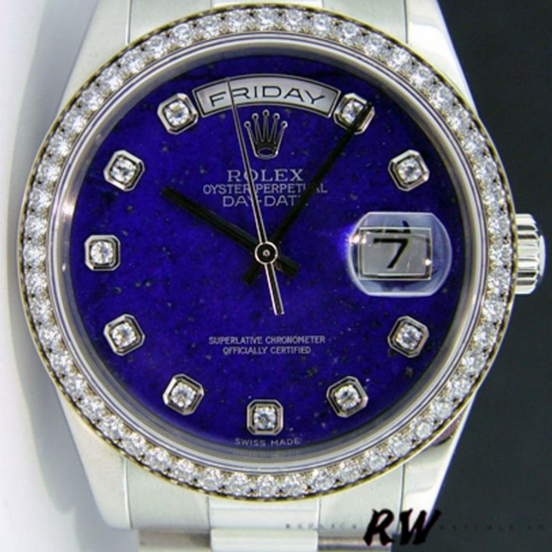Lapis Lazuli Blue Dial Date