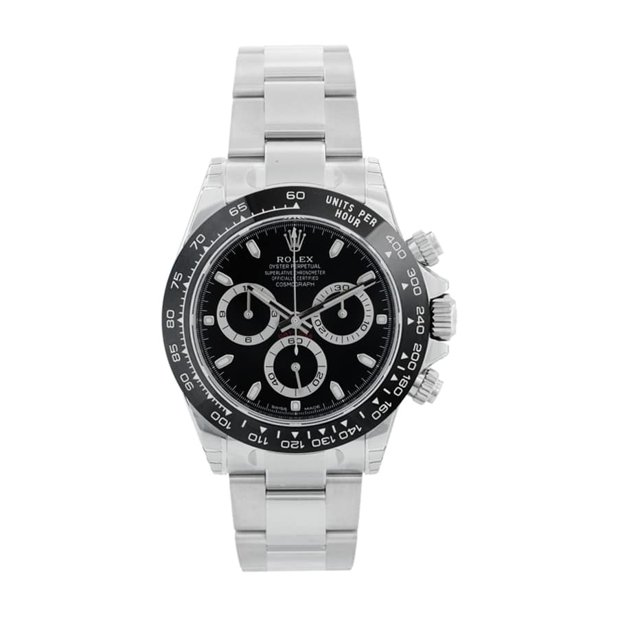 Black Dial Stainless Steel 40mm Men