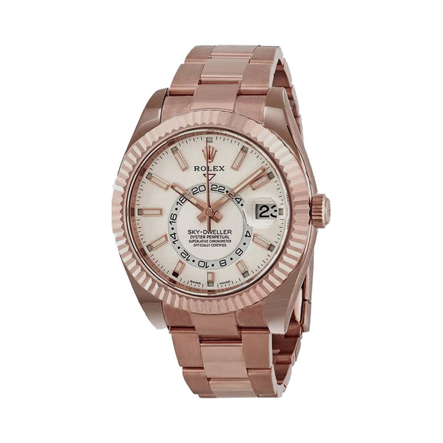 Rose Gold Black Dial 42mm Men